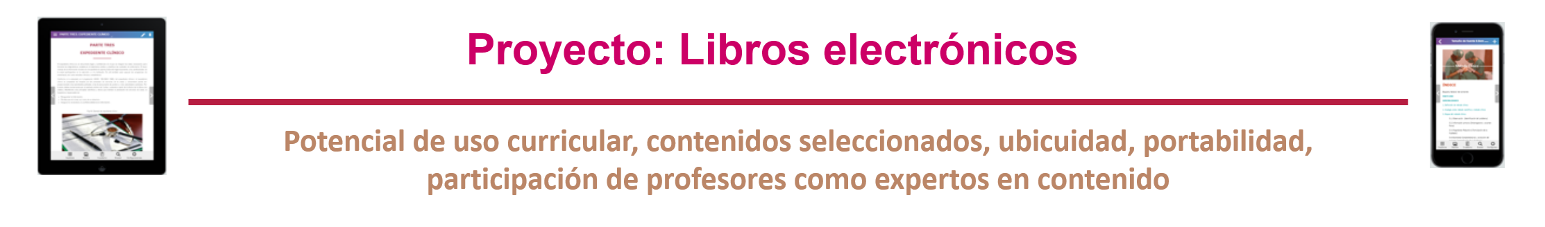 Proyectos: Libros electronicos